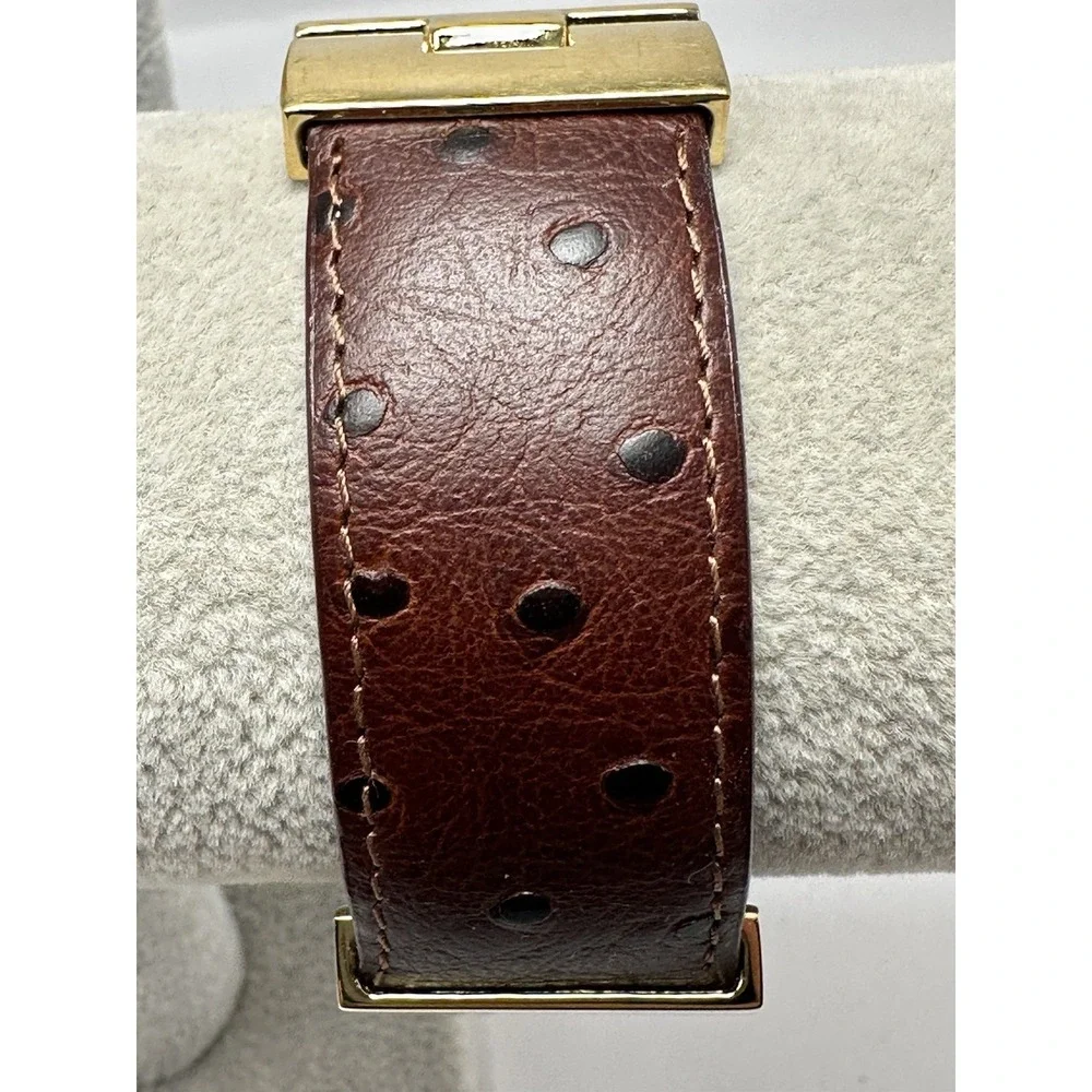 Ecclissi 80215 New Battery‎ Gold Tone Ladies MOP Watch 25MM 7